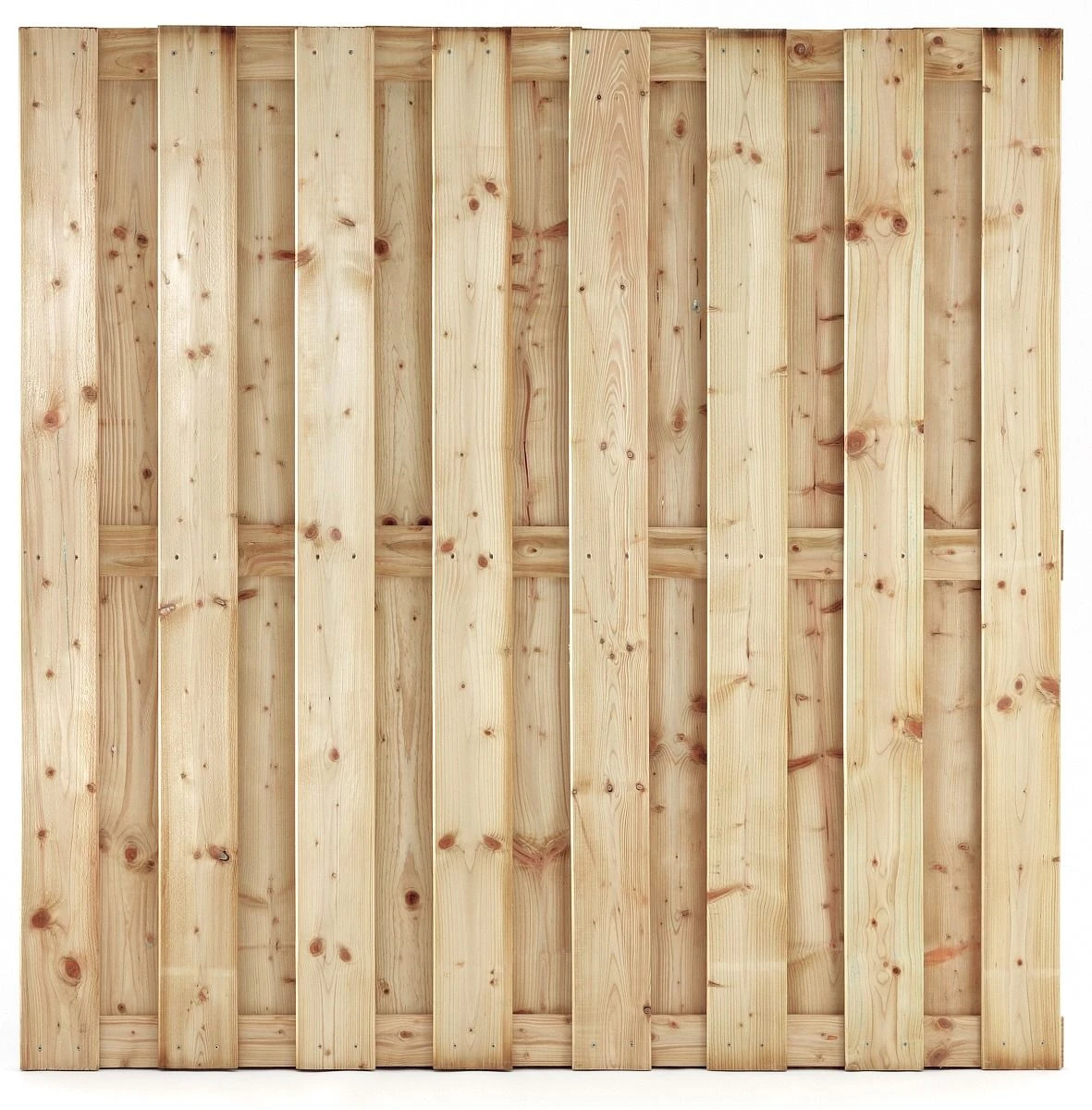 Clôture Bois Béton 200x190cm 2 Clôture Bois Béton 200x190cm – Image 2