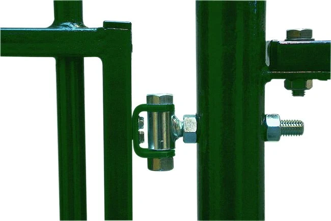 Portillon Fer Forgé Basic, Galvanise 90x80cm 7 Portillon Fer Forgé Basic, Galvanise 90x80cm – Image 7