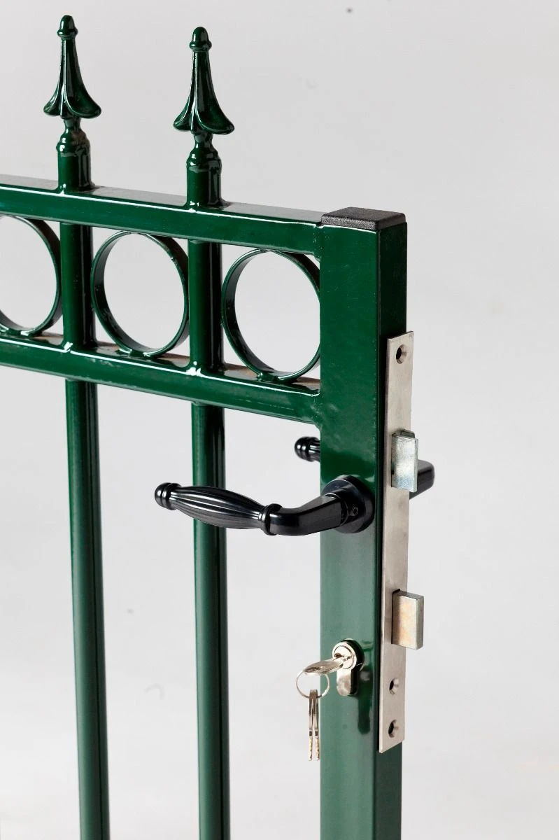 Portillon Fer Forgé De Luxe 90x60cm 2 Portillon Fer Forgé De Luxe 90x60cm – Image 2