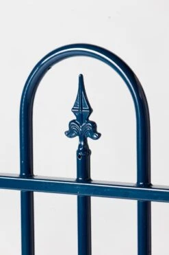 Grille De Clôture En Fer Forgé Basic 190x80cm 13 Grille De Clôture En Fer Forgé Basic 190x80cm -Pas Cher Intergardshop Magasin detail standaard hek blauw custom 1