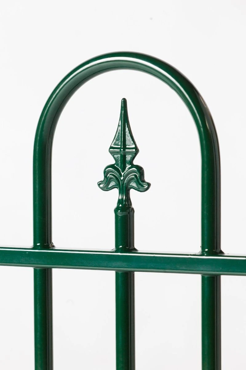 Grille De Clôture En Fer Forgé Basic 190x80cm 5 Grille De Clôture En Fer Forgé Basic 190x80cm – Image 5