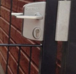 Portillon Simple Grillage 183x100cm -Pas Cher Intergardshop Magasin draaipoort slotkast 11