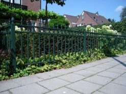 Grille De Clôture En Fer Forgé De Luxe 190x80cm -Pas Cher Intergardshop Magasin dsc03759 custom 1 1