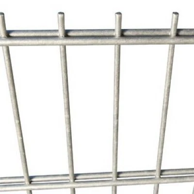Panneau De Grillage Rigide Double Fils 123x251cm Galvanisé A Chaud 2 Panneau De Grillage Rigide Double Fils 123x251cm Galvanisé A Chaud – Image 2