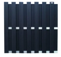Cloture Composite Anthracite 180x180cm