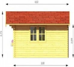 Cabanne Abri De Jardin En Bois Fleetwood -Pas Cher Intergardshop Magasin fleetwood right 300