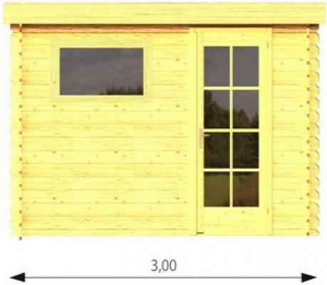 Cabanne Abri De Jardin En Bois Hertford 3 Cabanne Abri De Jardin En Bois Hertford – Image 3