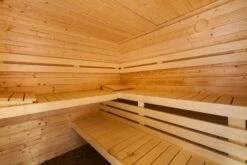 Sauna Intérieur 215x215cm / 40mm -Pas Cher Intergardshop Magasin inrichting 2 1