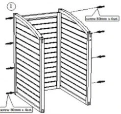 Cache Poubelle En Bois 75x125x90cm -Pas Cher Intergardshop Magasin klikoberging enkell techn1