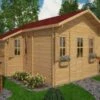 Cabane Maison En Bois Oxford 6,5x8,8m