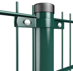 Poteau Grillage Double Fil Galvanisé A Chaud 240cm