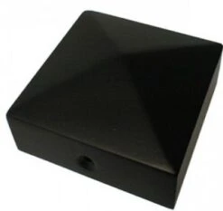 Chapeau De Poteau Noir 71mm