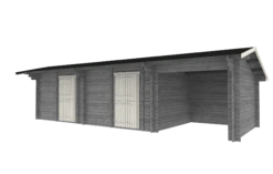 Box Cheval 10,3x3,8m -Pas Cher Intergardshop Magasin paardenstal trio zwart.329
