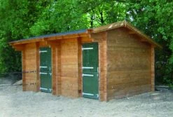 Box Cheval Duo 7,5x3,8m -Pas Cher Intergardshop Magasin paardestal duo
