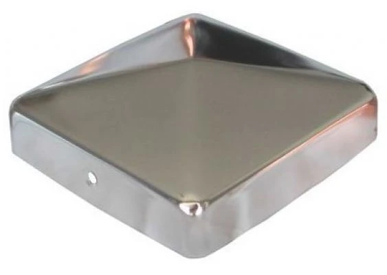 Chapeau De Poteau Inox 71mm 2 Chapeau De Poteau Inox 71mm – Image 2