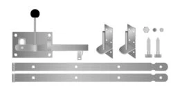 Portillon En Kit Clôture En Bois