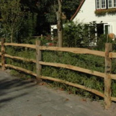 Clôture Chataignier Post And Rail 200x300cm 1 Clôture Chataignier Post And Rail 200x300cm