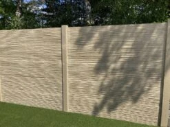 Clôture Béton Bamboostone 200x200cm -Pas Cher Intergardshop Magasin ral 1019 beige