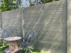 Clôture Béton Bamboostone 200x200cm -Pas Cher Intergardshop Magasin ral 6003 mosgroen 2