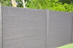 Clôture Béton Bamboostone 200x200cm -Pas Cher Intergardshop Magasin ral 7021 antraciet 5