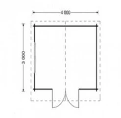 Abri De Jardin En Bois Redbridge 4x3m 11 Abri De Jardin En Bois Redbridge 4x3m -Pas Cher Intergardshop Magasin redbridge5