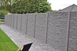 Clôture Béton Rusticastone Double Face 200x200cm -Pas Cher Intergardshop Magasin rustique 5