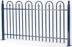 Grille De Clôture En Fer Forgé Basic 190x100cm