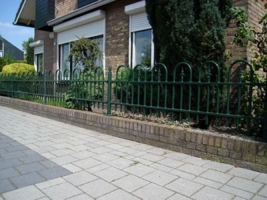 Grille De Clôture En Fer Forgé Basic 190x80cm 3 Grille De Clôture En Fer Forgé Basic 190x80cm – Image 3