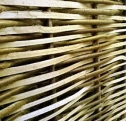 Clôture En Coudrier Noisetier 180x180cm