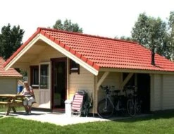 Cabane Maison En Bois Yale 5.72/4.97x6.08m (50mm)