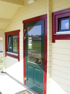 Cabane Maison En Bois Yale 5.72/4.97x6.08m (50mm) -Pas Cher Intergardshop Magasin trekkershut comfort 9