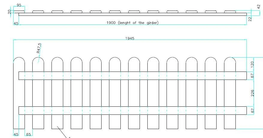 Clôture Bois 80x180cm 1 Clôture Bois 80x180cm
