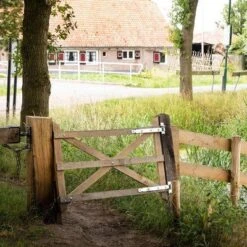 Portillon Cadre De Chene 120x100cm